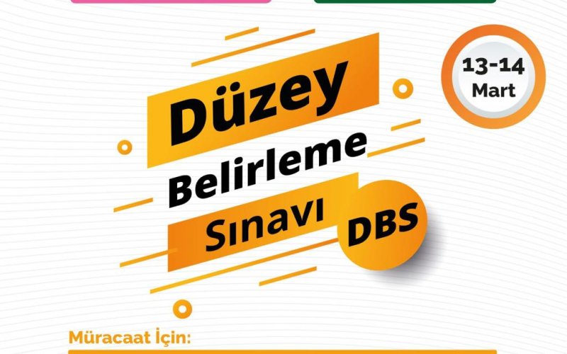13-14 Mart Düzey Belirleme Sınavı
