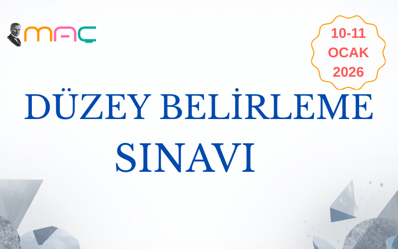 DÜZEY BELİRLEME SINAVI